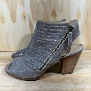 Paul Green Cayenne Peep Toe Booties Women’s Size 8.5
